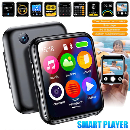 Bluetooth 5.4 MP3 Player MP4 Player 2 inch IPS Full Touch HD Colour Screen Photo