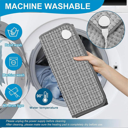 60x30cm Electric Heating Pad Therapy Warmer Mat Neck Shoulder Back