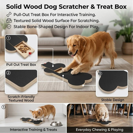 Dog Nail Scratch Board File Double Sided Mat Pet Scratching Pad Grinder Daily