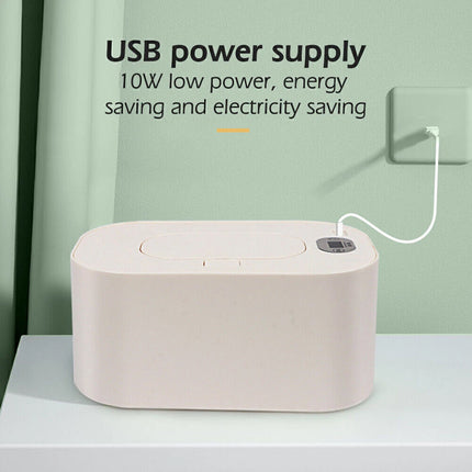 Portable Wet Wipes Temperature Keeping Storage Box Travel Dispenser Holder
