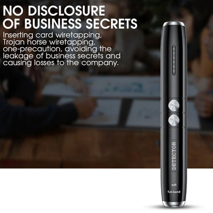 Anti Spy Camera Detector Pen Wireless RF Signal Eavesdropping Pinhole Hidden Cam