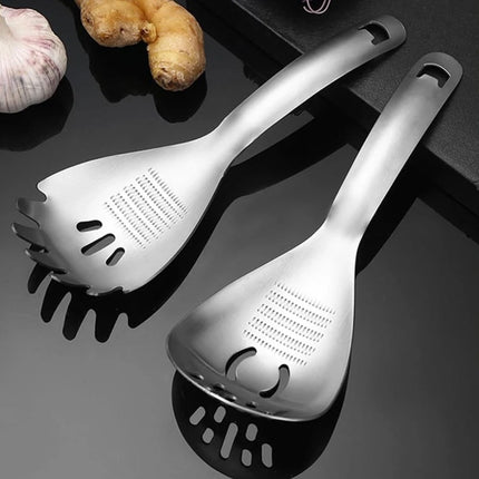 5-in-1 Stainless Steel Multi-Function Kitchen Spoon,304 Stainless Steel Cooking    （1PCS Style A+1PCS Style B）
