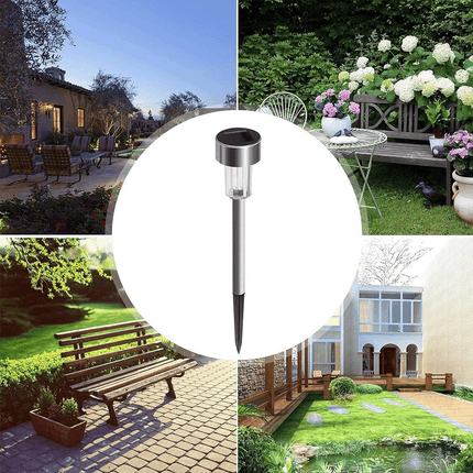 20PCS Garden Solar Lights Led Lawn Outdoor Ground Garden Path Light Waterproof