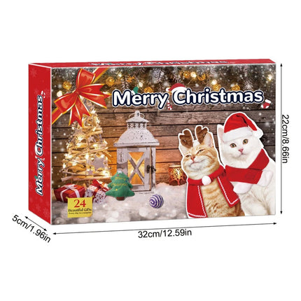 Cat Advent Calendar 2026 Christmas Countdown Calendar for Kitten Toys