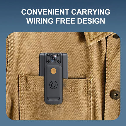 WiFi 4K Camera Camcorder 1080P Body camera Police Cam With Audio Video DVR IR Night Cam