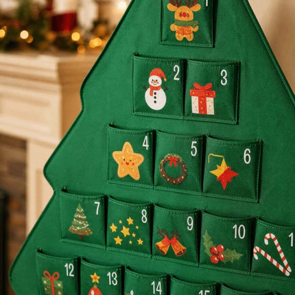 Christmas Tree Hanging Design Festive Hanging Pouch Xmas Atmosphere
