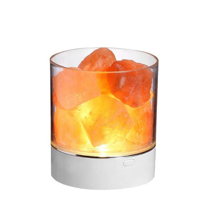 Himalayan Natural Crystal Salt Rock Lamp Colorful Night Light Gift