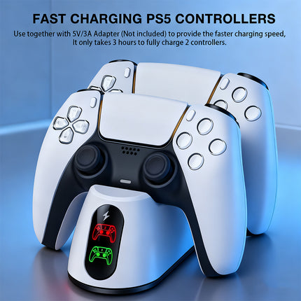 For Sony PS5 Controller Charging Dock Station for Playstation 5 Dual Charger
