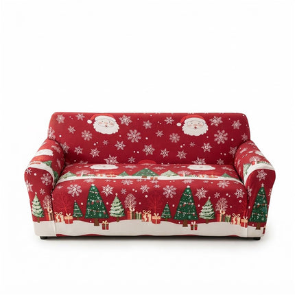 1Pcs All-inclusive Christmas Sofa Cover Furniture Protector Living Room