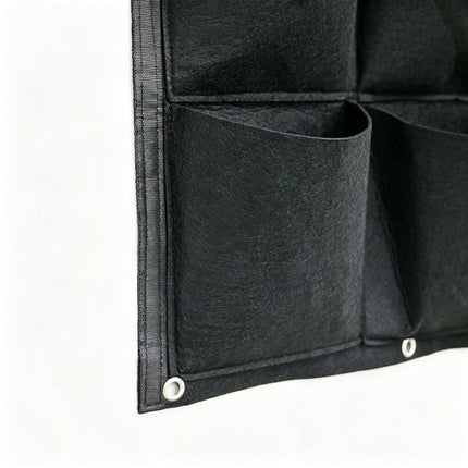2PCS 12-Pocket Vertical Wall Planter Bags, Hanging Herb Plant Grow Bags for Home Decor