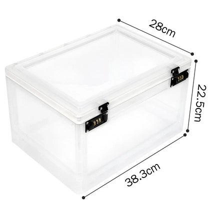Medicine Lock Box Refrigerator Twin Lock Box for Food Storage Childproof