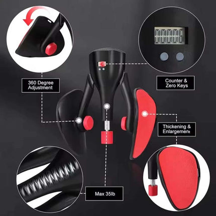 Thigh Master with Counter Kegel Exerciser for Arm Leg Thigh Toner Kegel Exercise