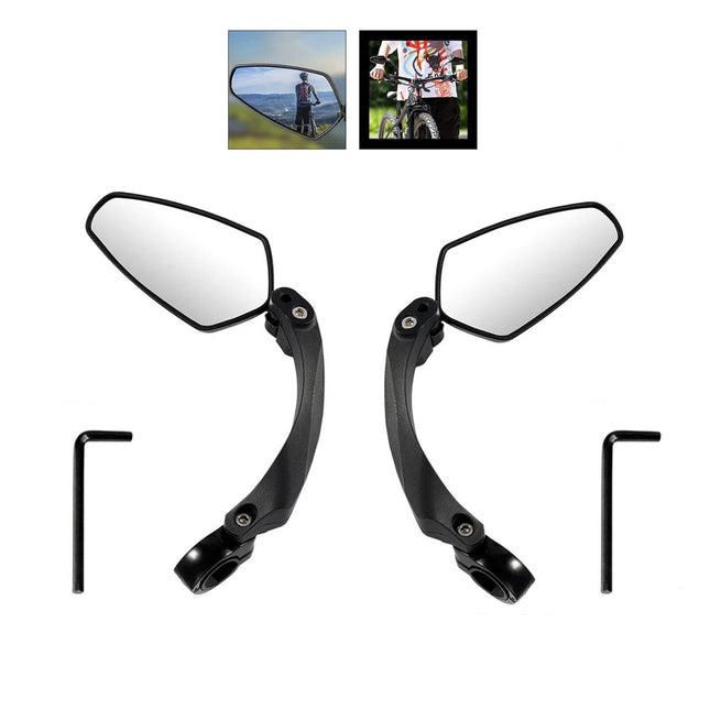 Adjustable Bicycle Rear View Mirror Left Right Cycling Rearview