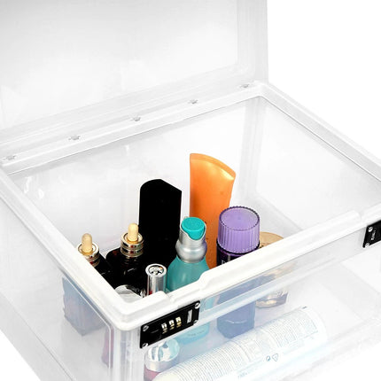 Medicine Lock Box Refrigerator Twin Lock Box for Food Storage Childproof