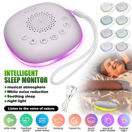 White Noise Machine Sleep Sound Therapy Relaxation For Adults Nature Sounds