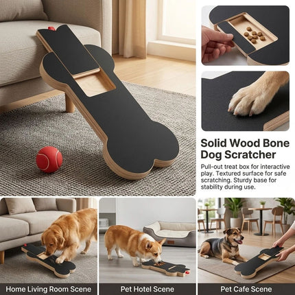 Dog Nail Scratch Board File Double Sided Mat Pet Scratching Pad Grinder Daily