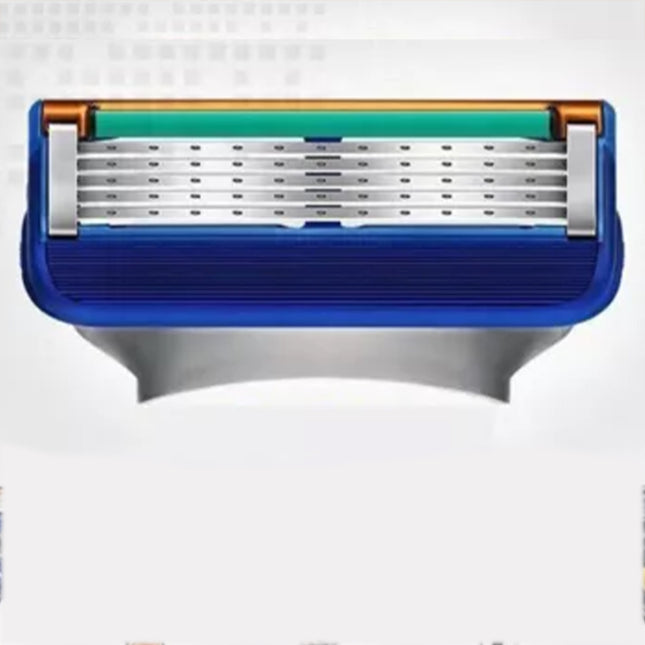 40PSC Shaving Razor Blades Refills Compatible for Gilette Fusion 5 Proglide Blue