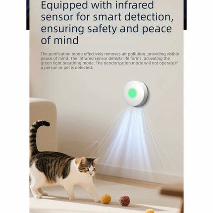 Air Purifier for Pets Rechargeable Air Purifier Quiet Pet Odor Eliminator Indoor