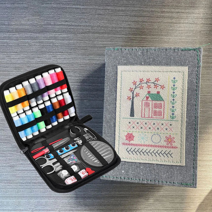 Embroidery Stitch Book Kit 86 Stitches DIY Portable Sewing Guide for Beginners