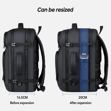 50L Large Men Waterproof Business Luggage Backpack Travel Bag School Laptop Bag