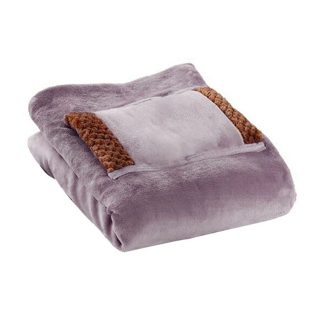 USB Electric Heated Warming Shawl Lap Blanket Heated Throw Heating Neck Mat