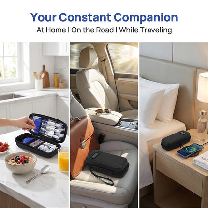 Insulin Cooler Travel Case Temperature Display Refrigerated Medicine Cooling Bag