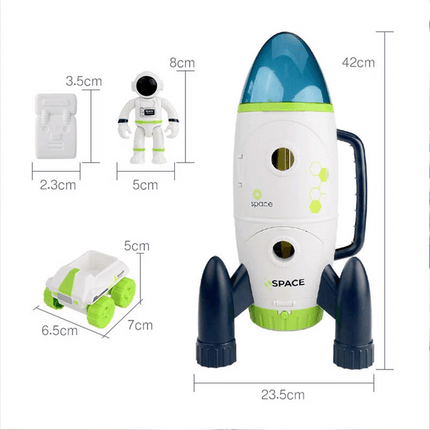 Space Rocket Toy Astronaut Spaceship Toy Education Toy Birthday Gift