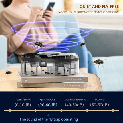 Fruit Fly Trap Indoor Home Insect Killer USB/Rechargeable Mosquito Zapper