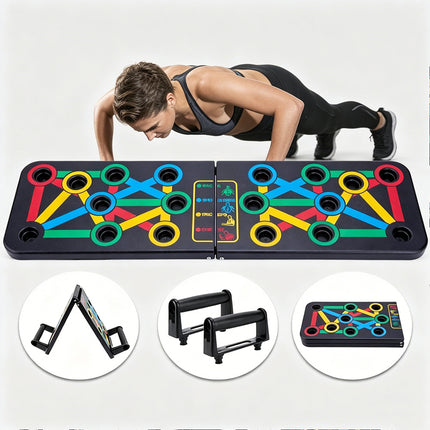 Foldable Body Training Push-up Stand Multifunctional Home Fitness Equipment