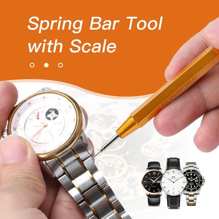 Watch Repair Tools Kit Battery Replacement Watchband Remover Spring Bar Tool Set