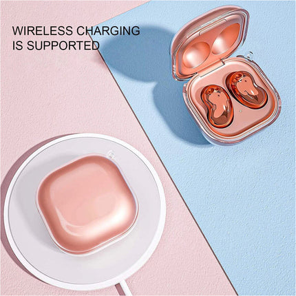 2 Pcs Silicone Protective Cover Case Clear Samsung Galaxy Buds 2 Live Pro Earbuds With