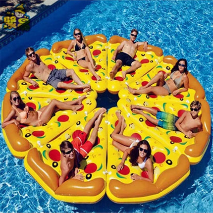 Giant Inflatable Float Pizza 180 x 150CM PVC Pool Floating Raft Water Float