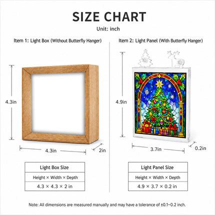 DIY Acrylic Puzzle Night Light, Christmas Stocking Treasure Puzzle Lamp
