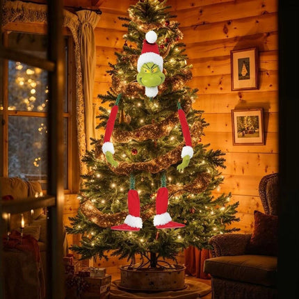 Grinch-Arm Leg Head Ornaments Holder Christmas Tree Decorations Xmas Party Gift