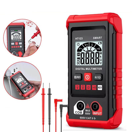 Digital Smart Multimeter 2000 Counts AC DC Voltmeter Ohmmeter Ohm Tester Tool