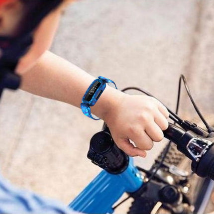 Fitbit Ace 3 Inspire 2 Kids Silicon Watch Strap Band Wristband Blue