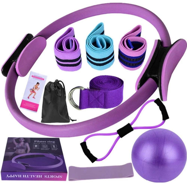 Better Me Pilates Essentials Kit Pilates Rings Booty Bands Yoga Set Hip Exercise