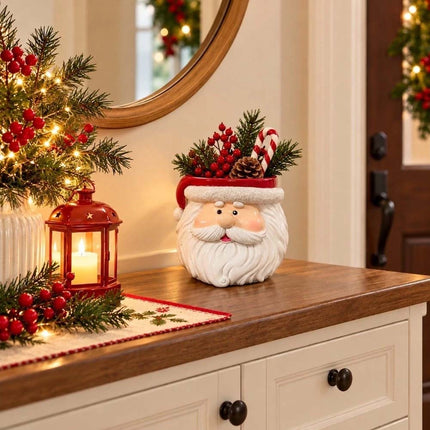 Christmas Resin Ornament Desktop Pen Holder Party Favors