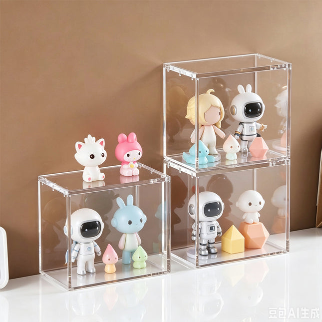 Trading Card Storage Acrylic Display Case For Booster & Trainer Boxes
