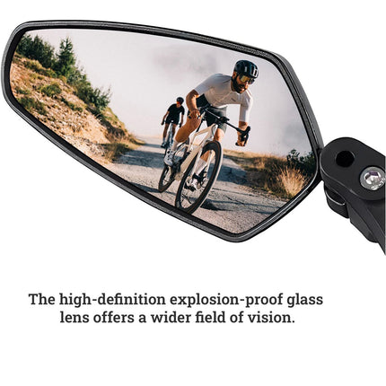 Adjustable Bicycle Rear View Mirror Left Right Cycling Rearview