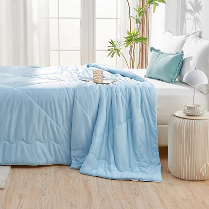 Cooling Comforter Soft Breathable Blanket, Cool Touch Fabric Quilt for Hot Sleepers