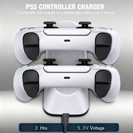 For Sony PS5 Controller Charging Dock Station for Playstation 5 Dual Charger