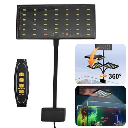 LED Aquarium Light Lighting Full Spectrum Aquarium Light Plant Fish Tank Lamp