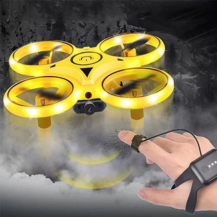Gesture Control Drone Rechargeable RC Quadcopte W/ Smart Watch Boys And Girls Toys Gift AU