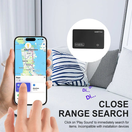 Smart Card Tracker Wireless Charging Wallet Tracker Tracking Device Waterproof