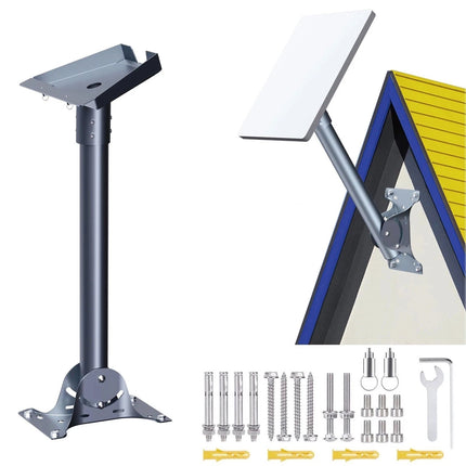 Gen 3 Mount for Starlink, Adjustable Wall /Roof Mounting Kit Compatible with V3