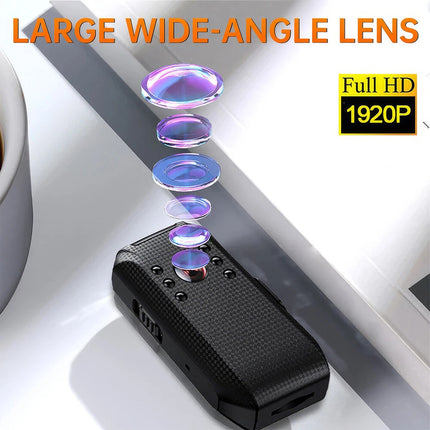 Police Body Camera HD 1920P Video DVR Clip IR Night Cam Worn Bodycam Camcorder
