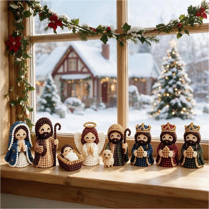 3D Beaded Craft Kit Classic Christmas Collection Gift