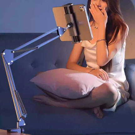 360° Flexible Lazy Bed Desk Phone Holder Long Arm Tablet Stand Mount Universal