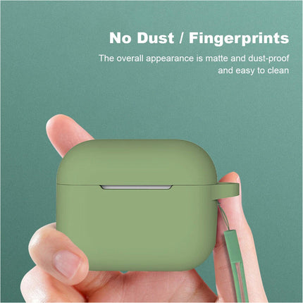 Airpods Pro 2nd Generation Case Protective Cover With Hook Mint Green - Image 4